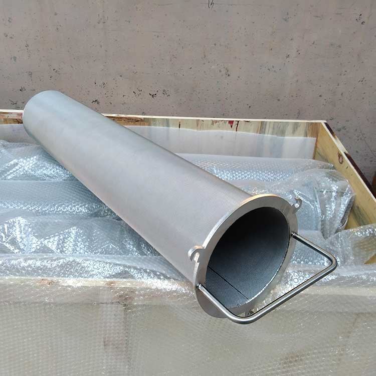 華豫供應(yīng)液體除雜質(zhì)不銹鋼燒結(jié)網(wǎng)濾芯GLQ40A-150-2